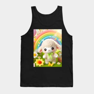 Discover Adorable Baby Cartoon Designs for Your Little Ones - Cute, Tender, and Playful Infant Illustrations! Tank Top